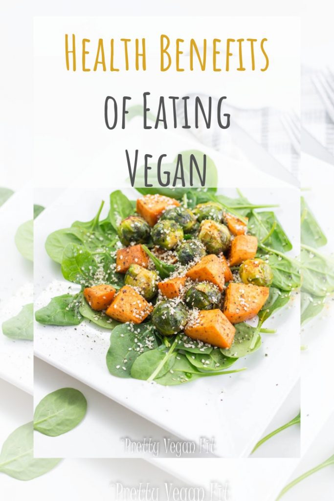Health benefits of eating vegan. Vegan lifestyle.